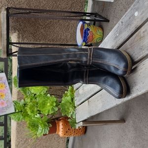 Timberland Leather Boots Dark Brown Size 6.5